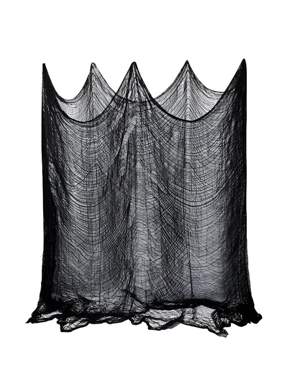 Halloween Black Creepy Cloth 80 × 200 Inch Giant Spooky Cheesecloth Halloween